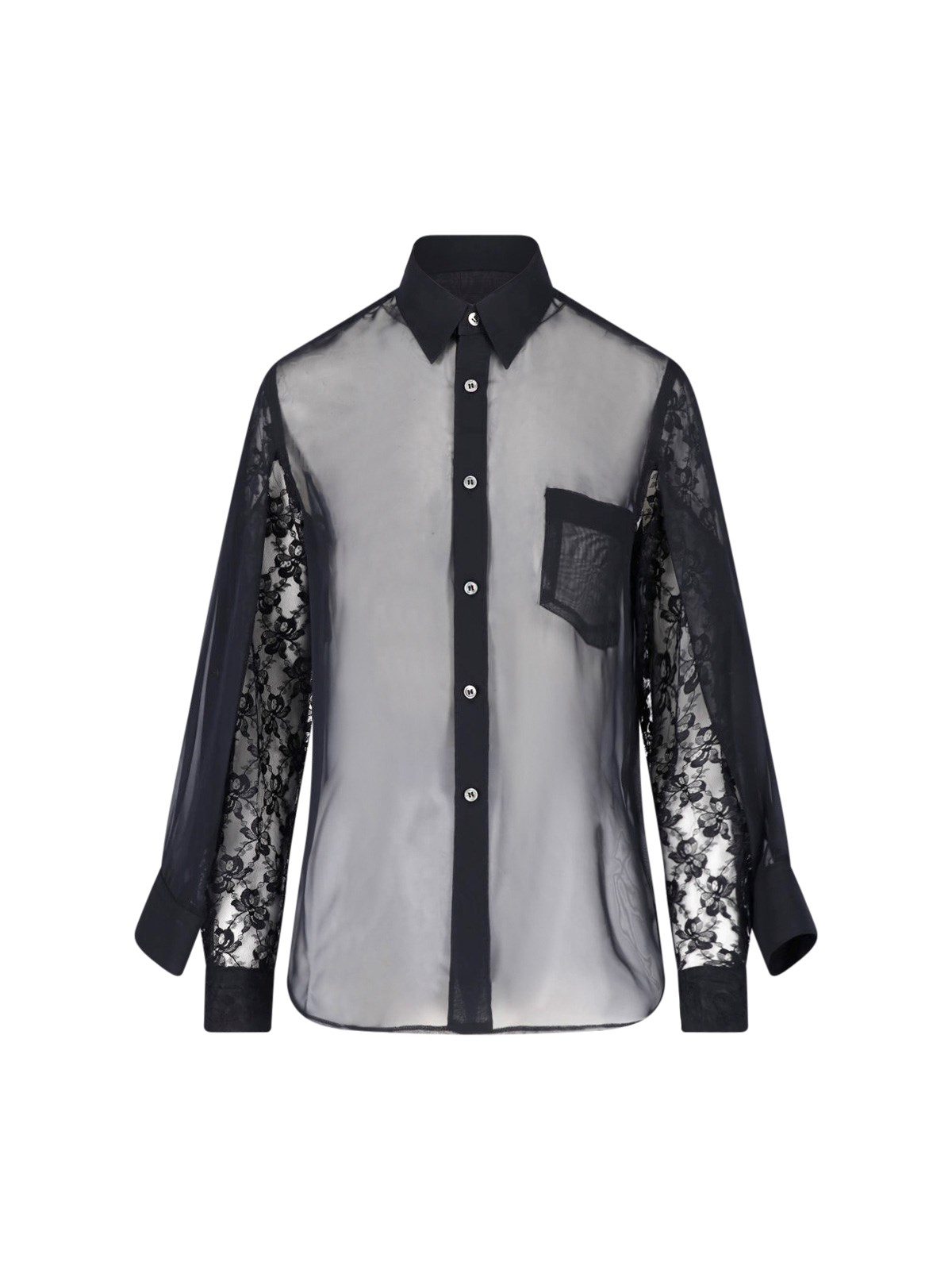 Comme des Garcons Sheer Lace Shirt