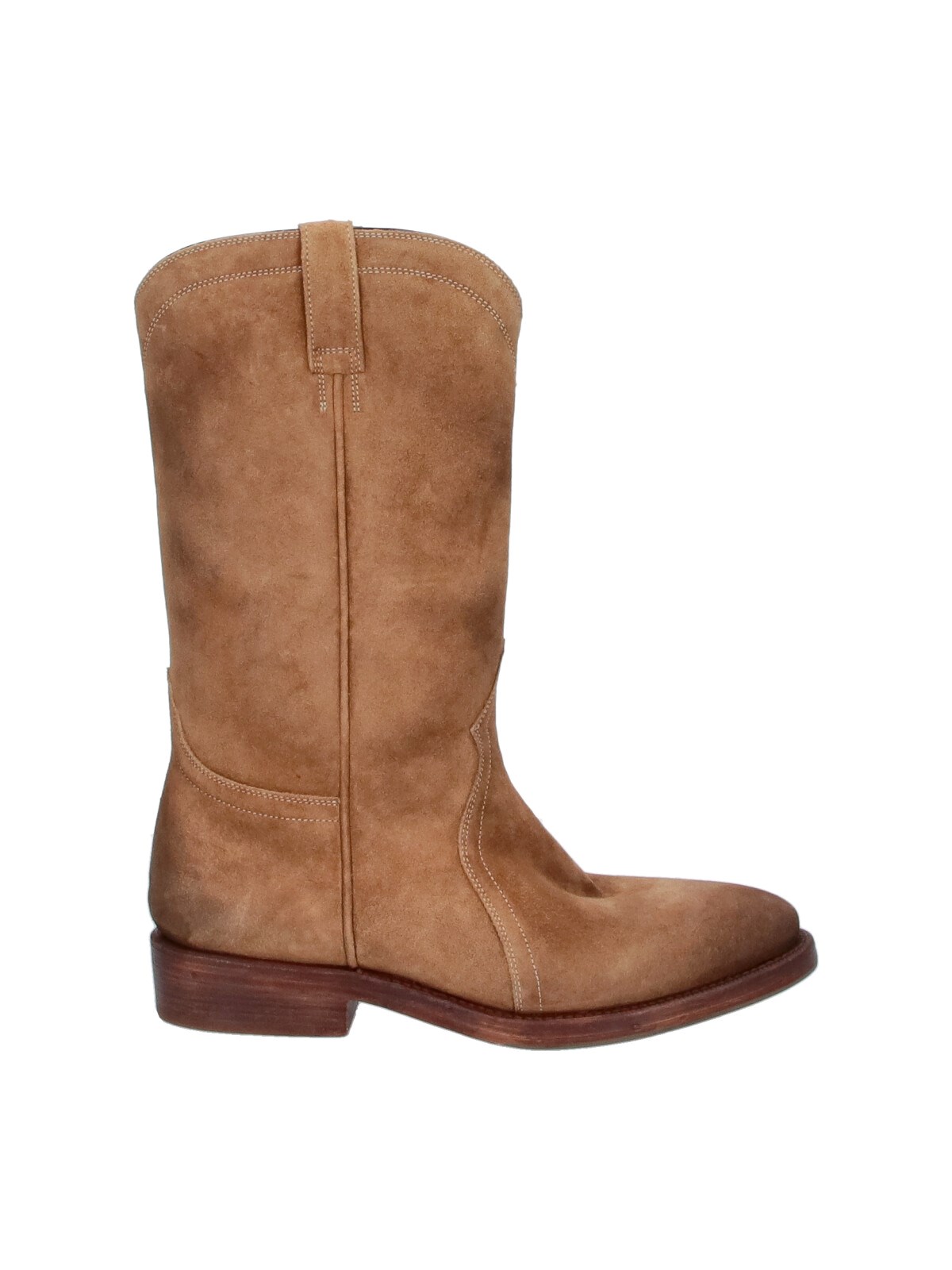 Jil Sander Women's Brown Suede Ankle Boots