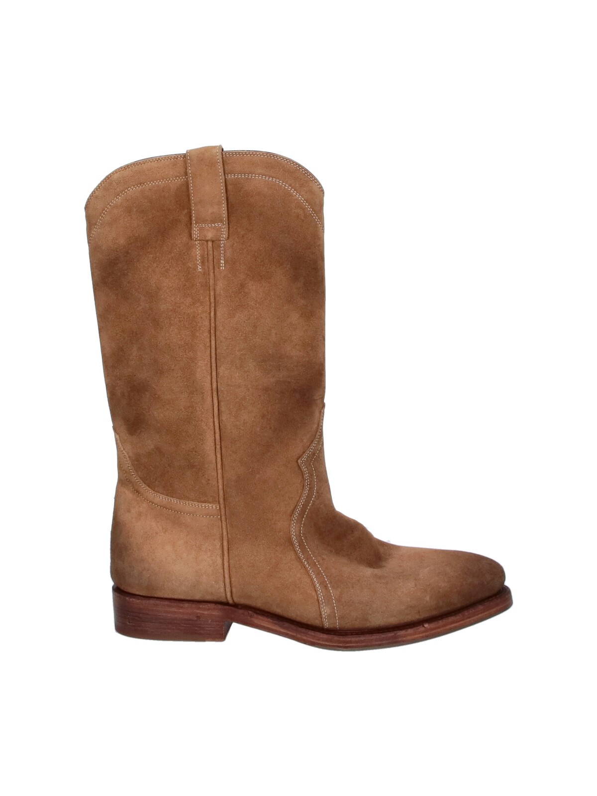 Jil Sander Uomo Marrone Stivaletti In Suede