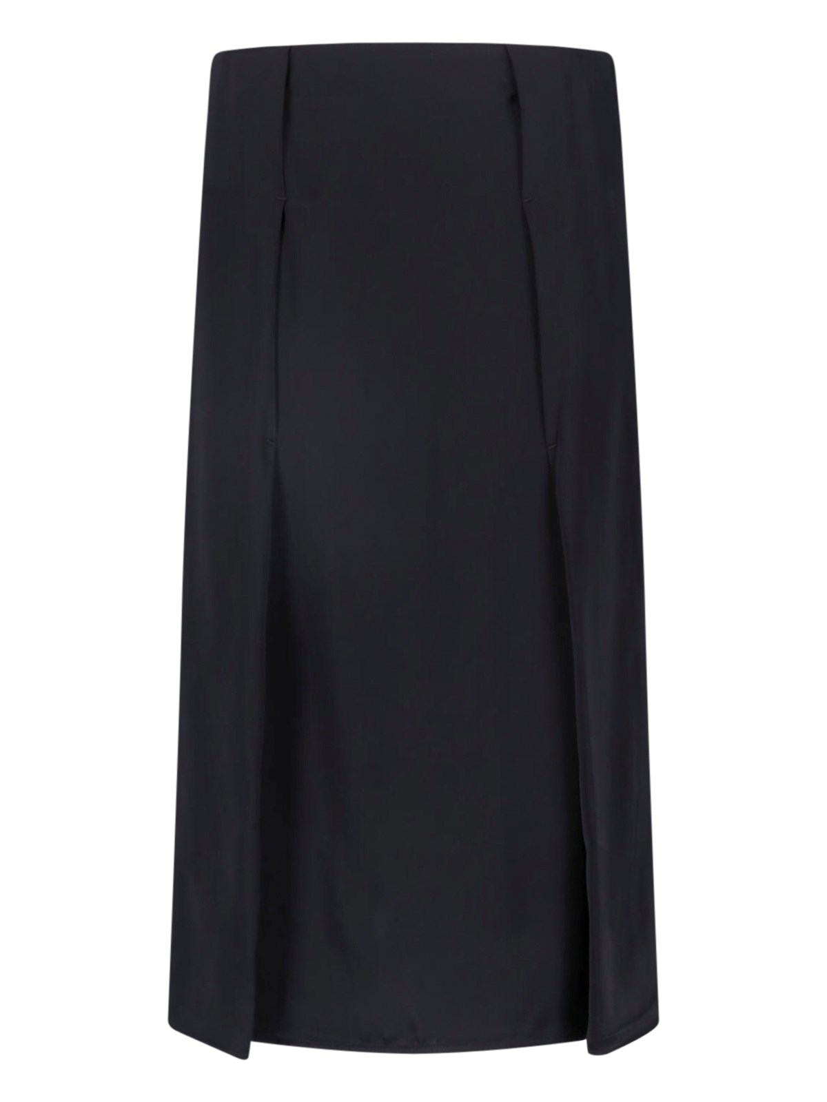 Jil Sander Midi Skirt In Viscose