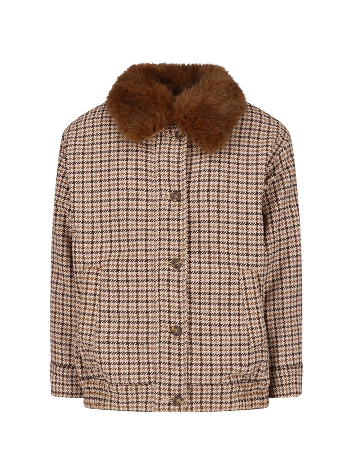Levi's Strauss Jacket "billie Warm" In Brown