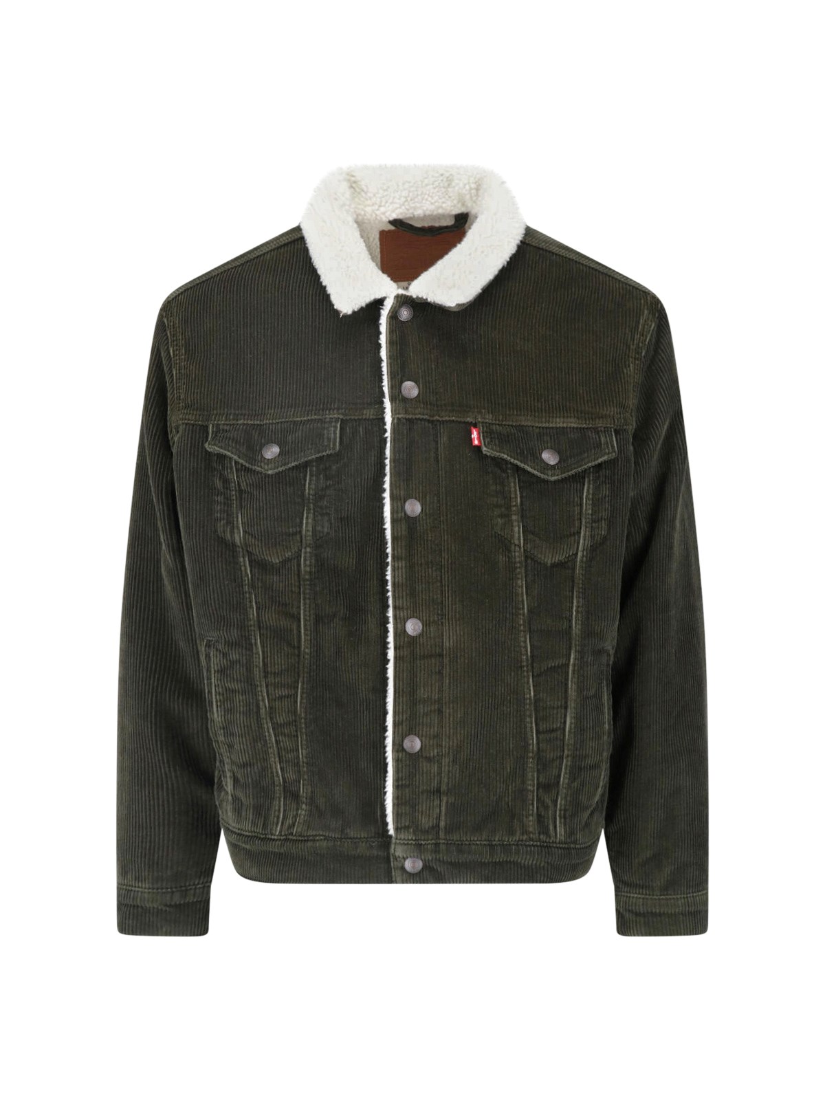 Levis Men's Rosin Type 3 Sherpa Cord Trucker Jacket - Image 2