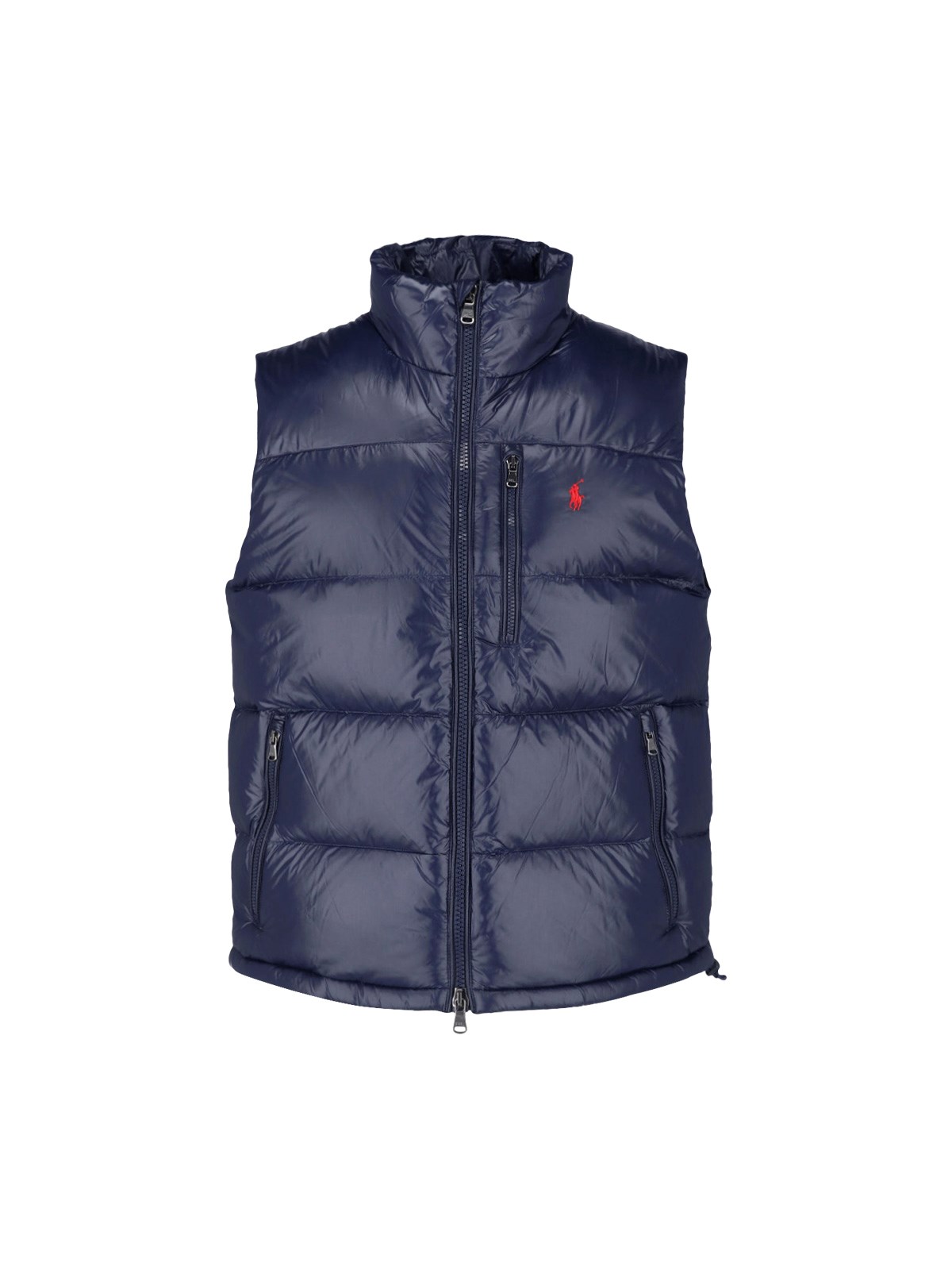 Polo Ralph Lauren Uomo Blu Gilet Logo