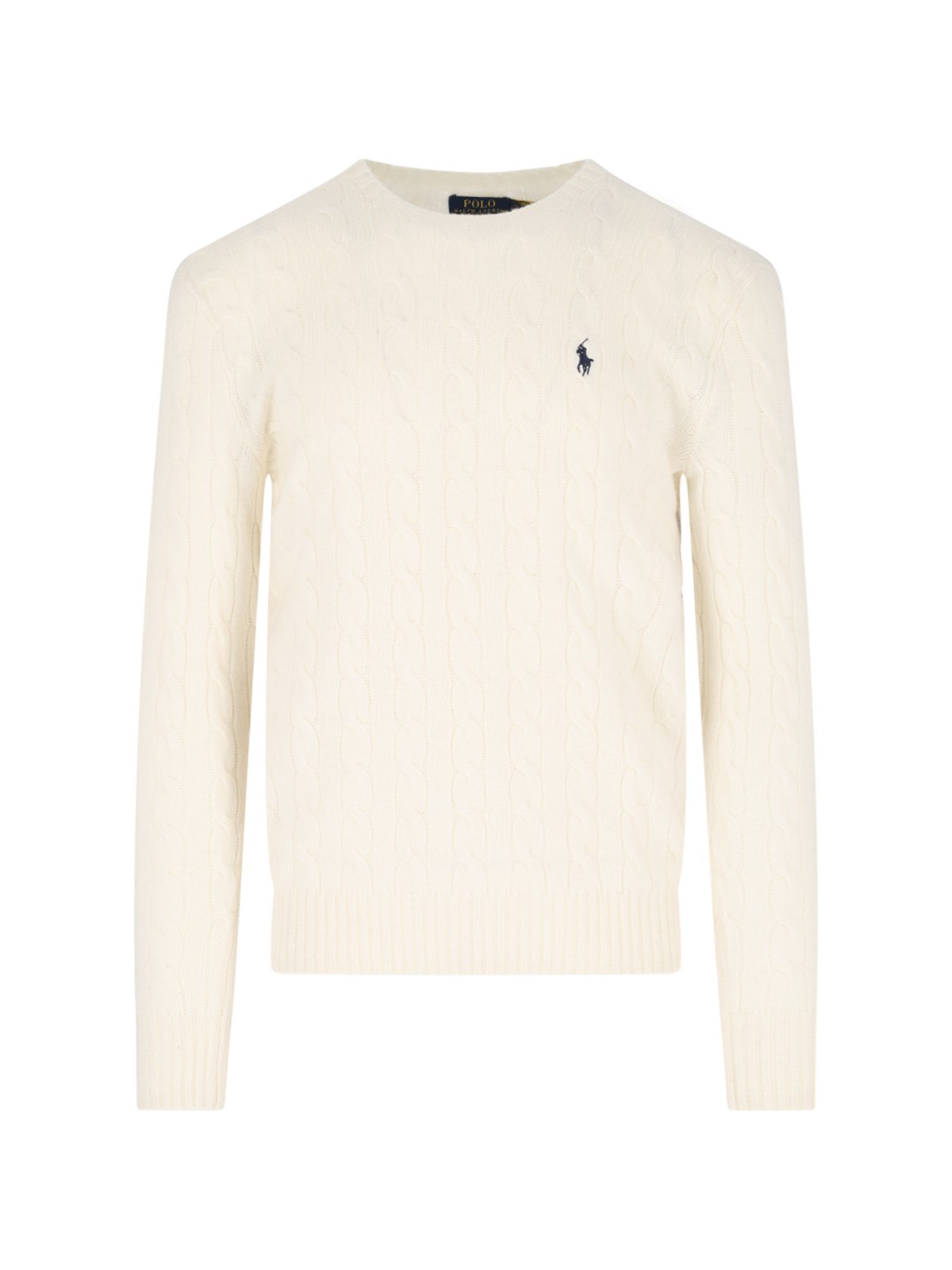 Polo Ralph Lauren Cable Knit Logo Sweater