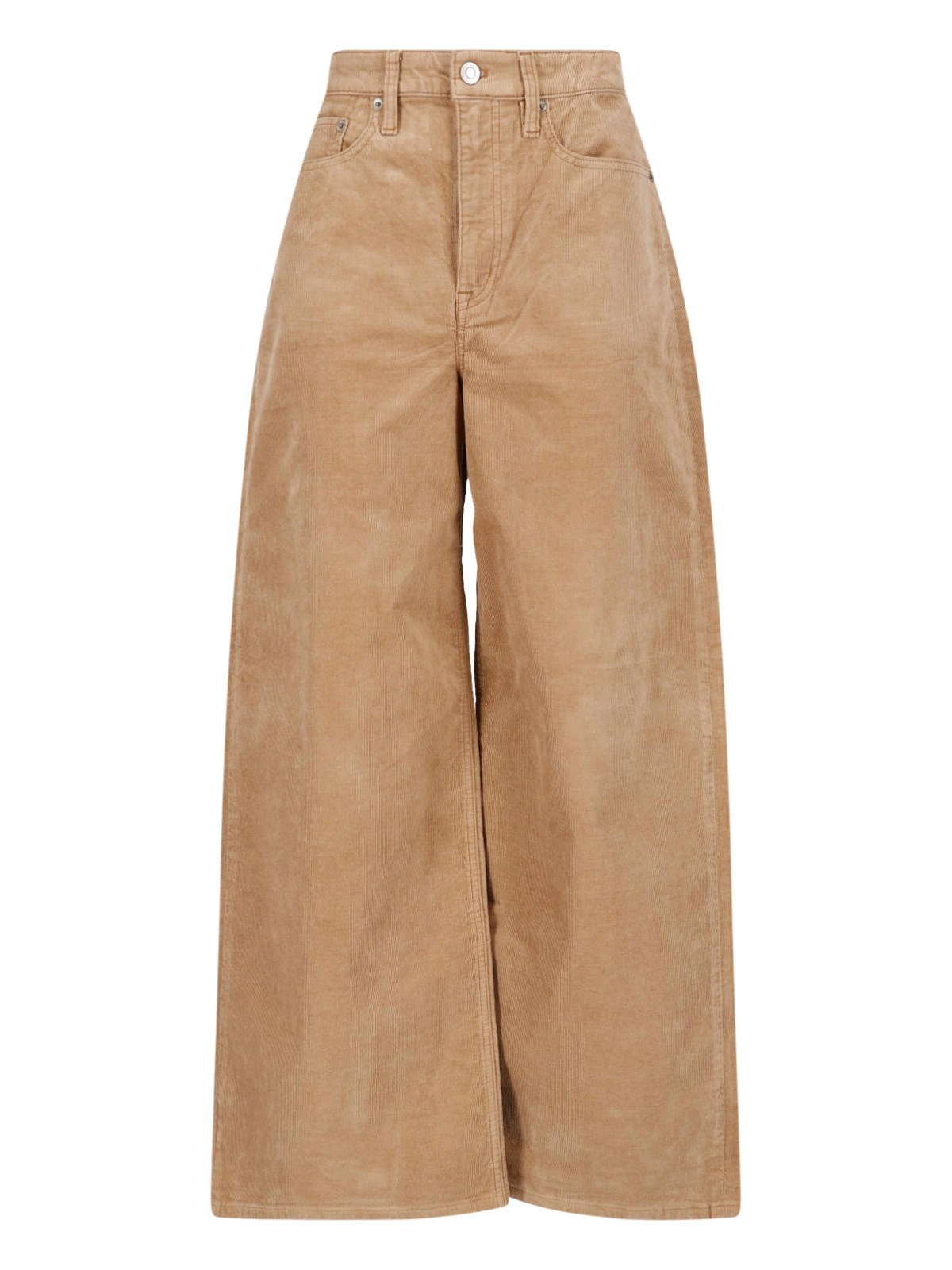 Lauren Ralph Lauren Pantaloni Ampi In Velluto A Coste