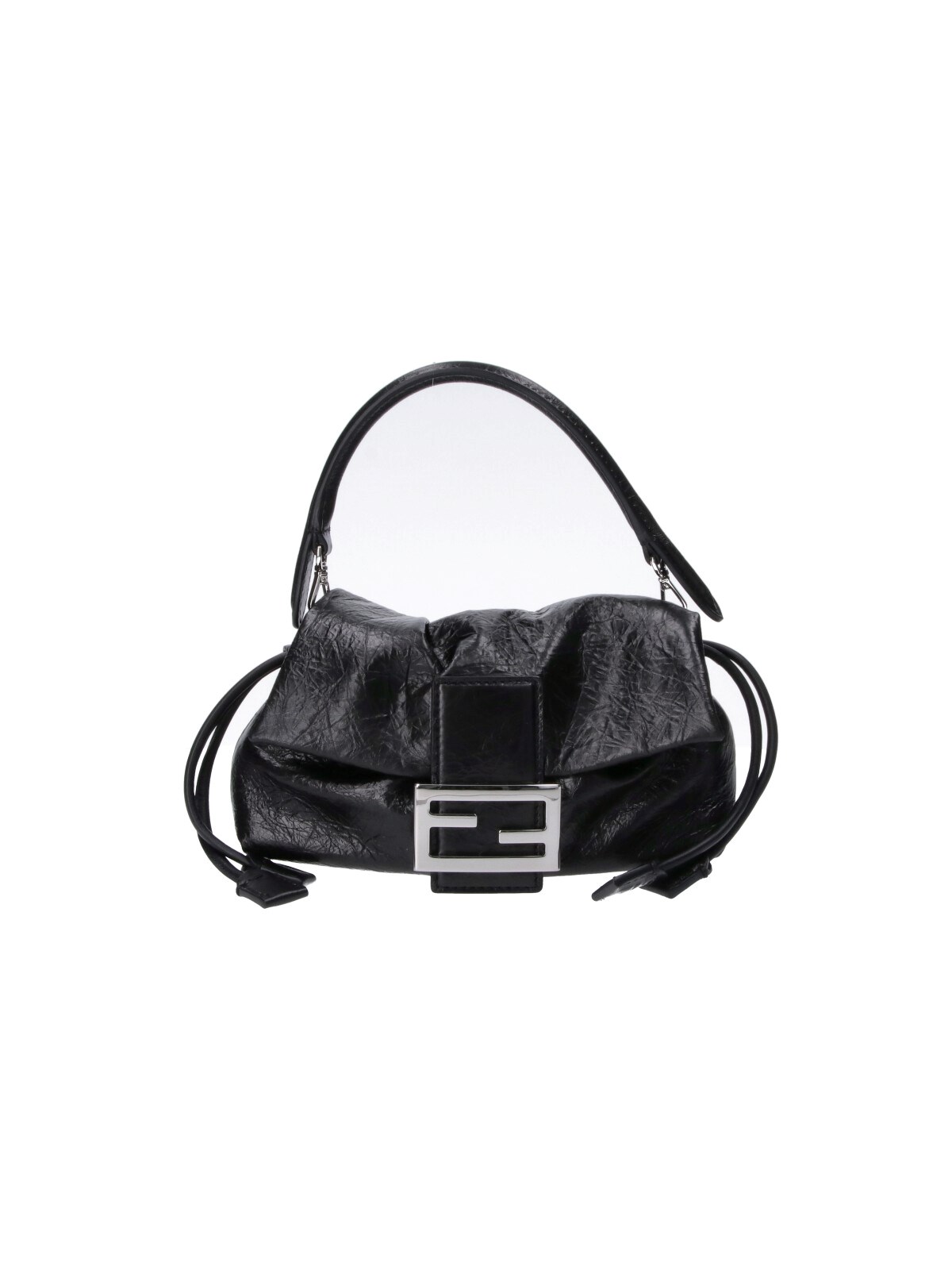 Fendi Women's Black Small Shoulder Bag "Baguette® Soft"