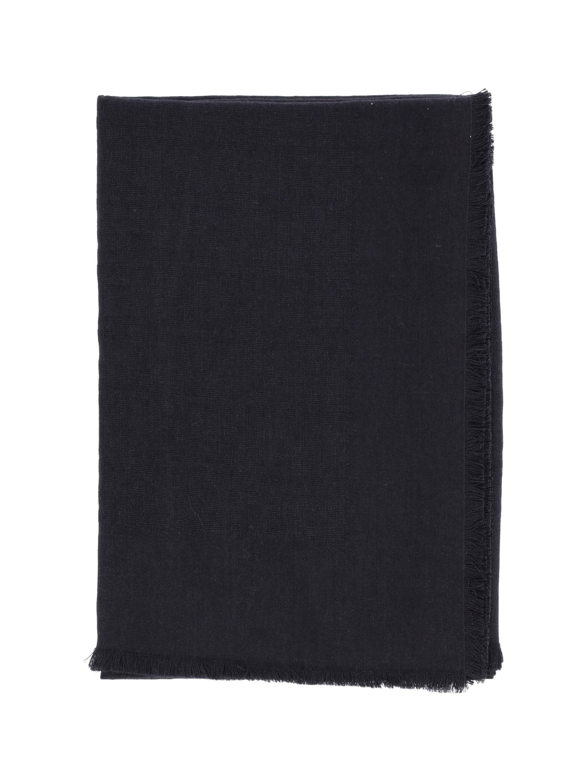 Fendi Women's Black Scarf "Ff"