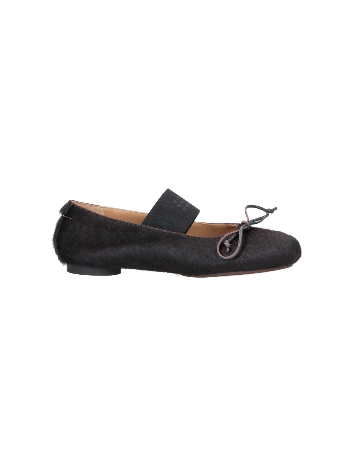 Mm6 Maison Margiela Women's Brown Ballerinas “Anatomic”