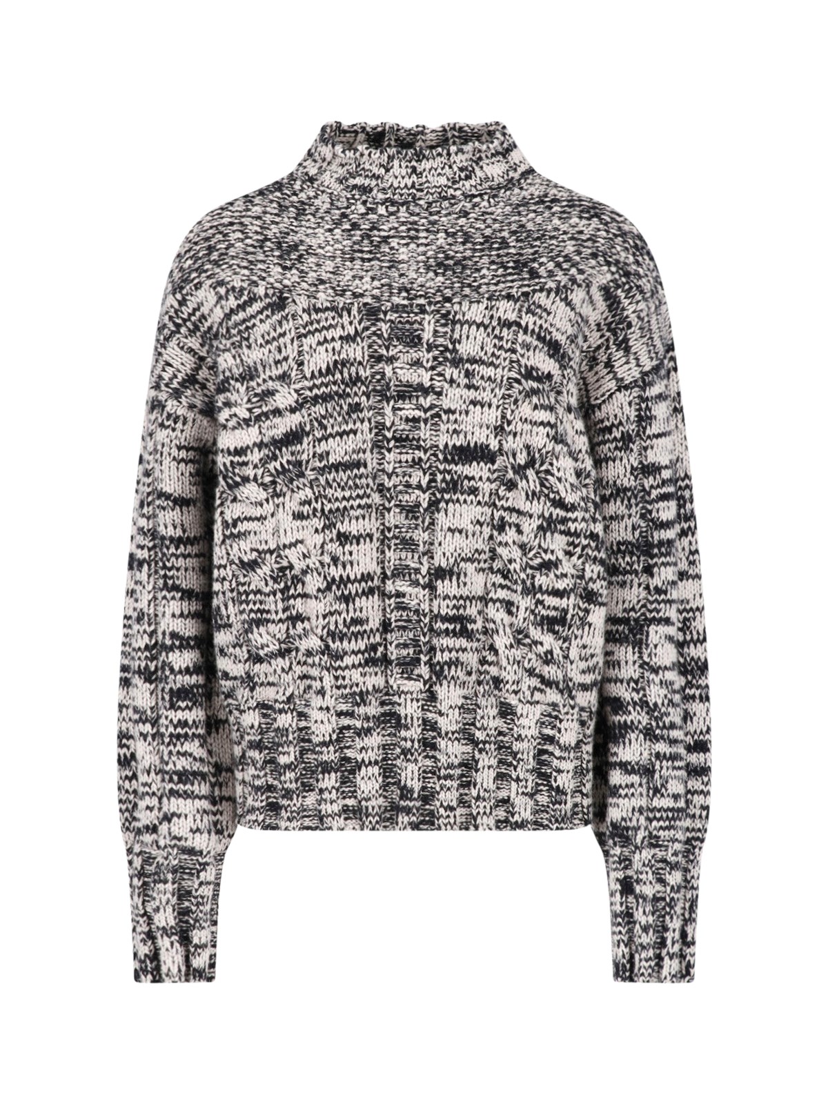 Malo Virgin Wool And Cashmere Sweater