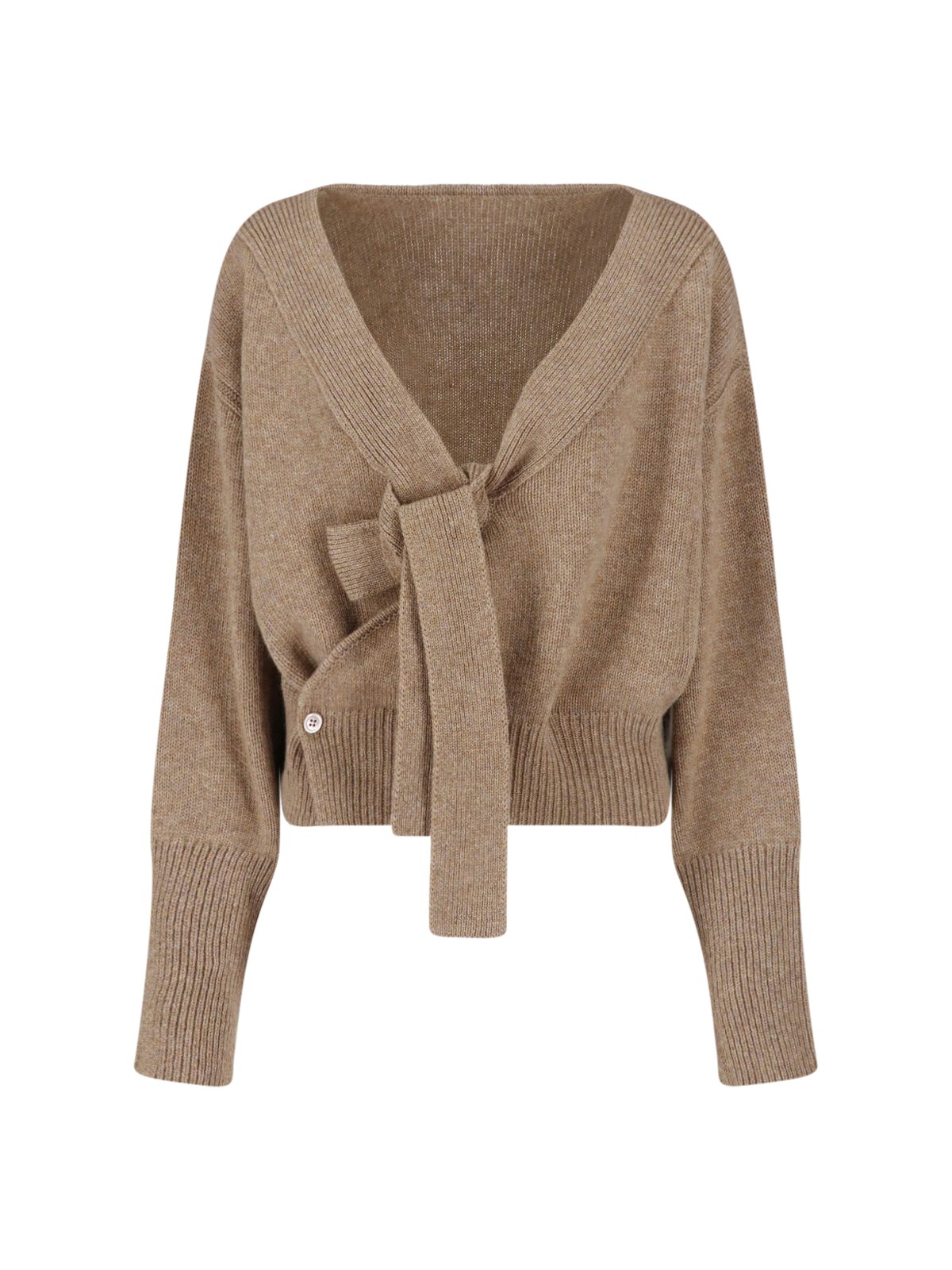 Ermanno Scervino Cardigan Incrociato In Cashmere