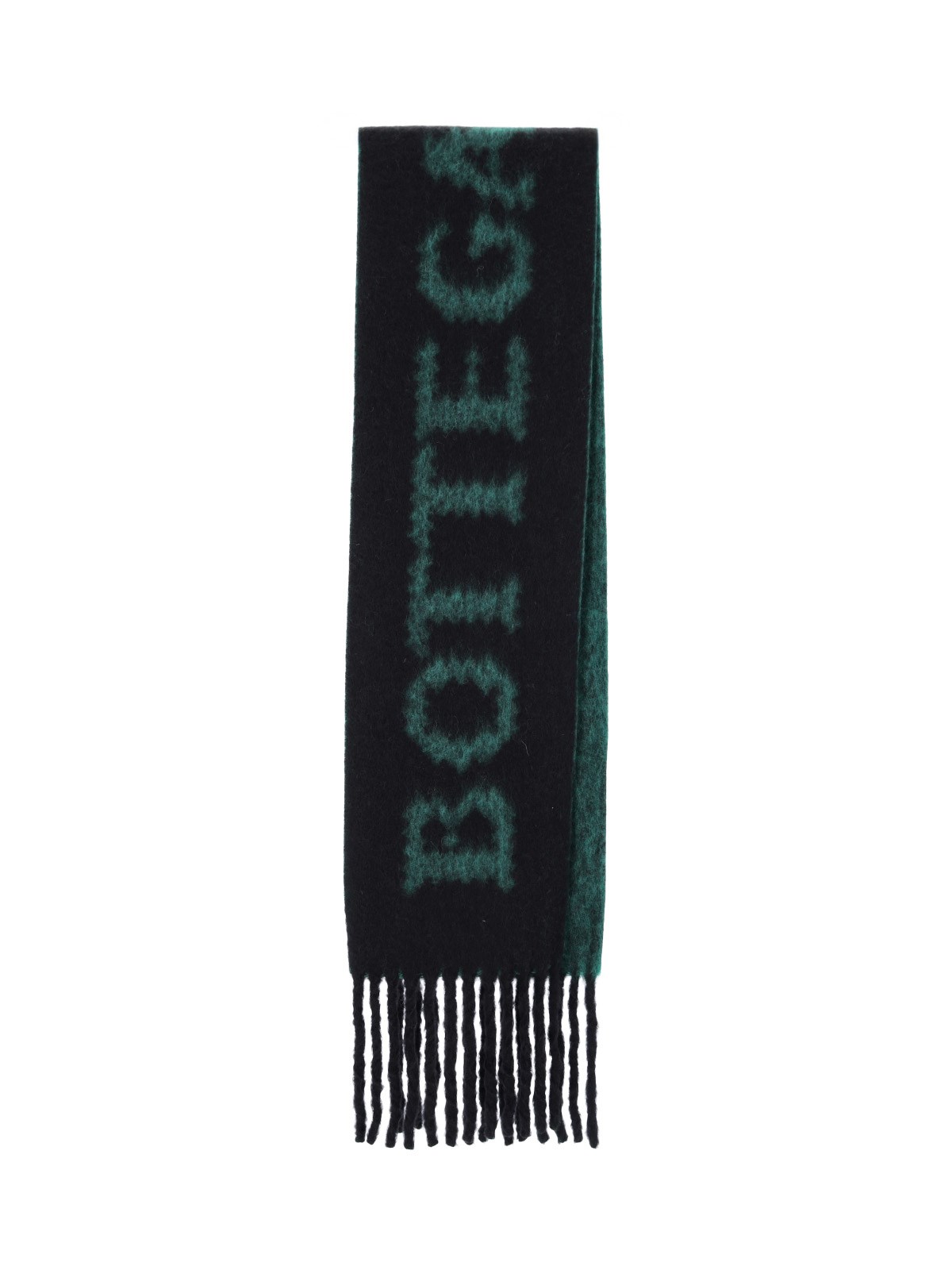 Bottega Veneta Jacquard Scarf In Wool And Mohair