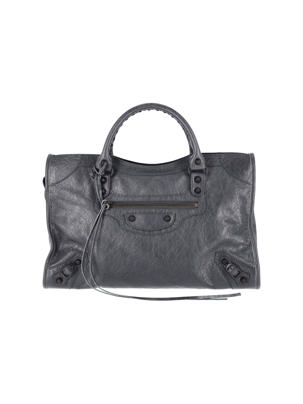 Medium Le City bag in volcanic stone