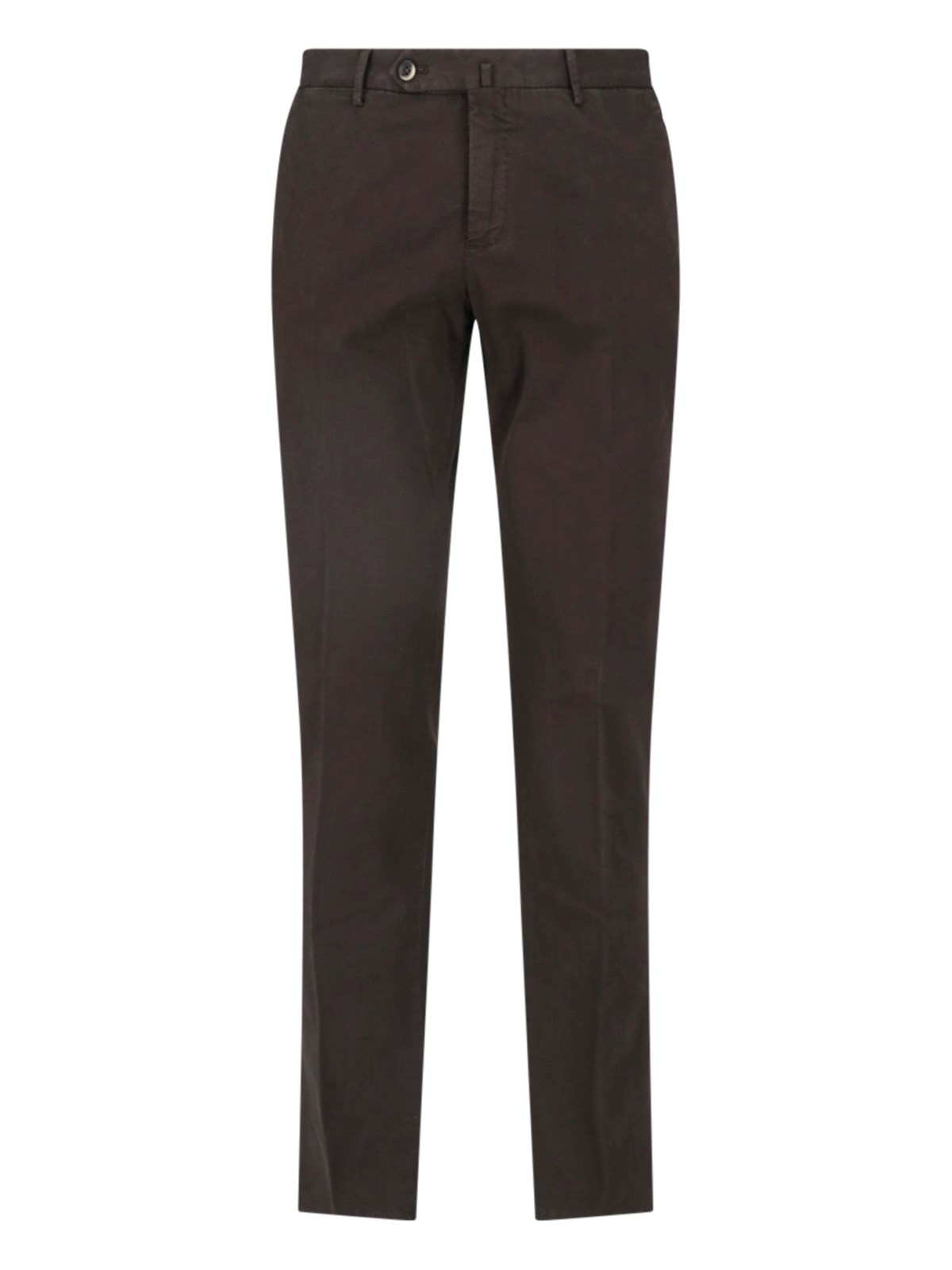 Pt Torino Uomo Marrone Pantaloni In Cotone
