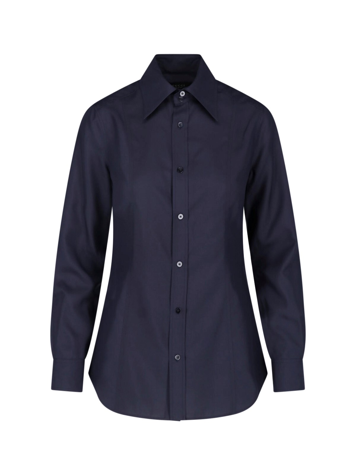 Gucci Camicia In Popeline Di Seta