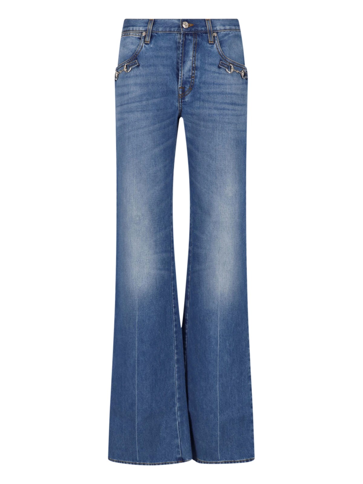 Gucci Bootcut-Jeans "Morsetto"
