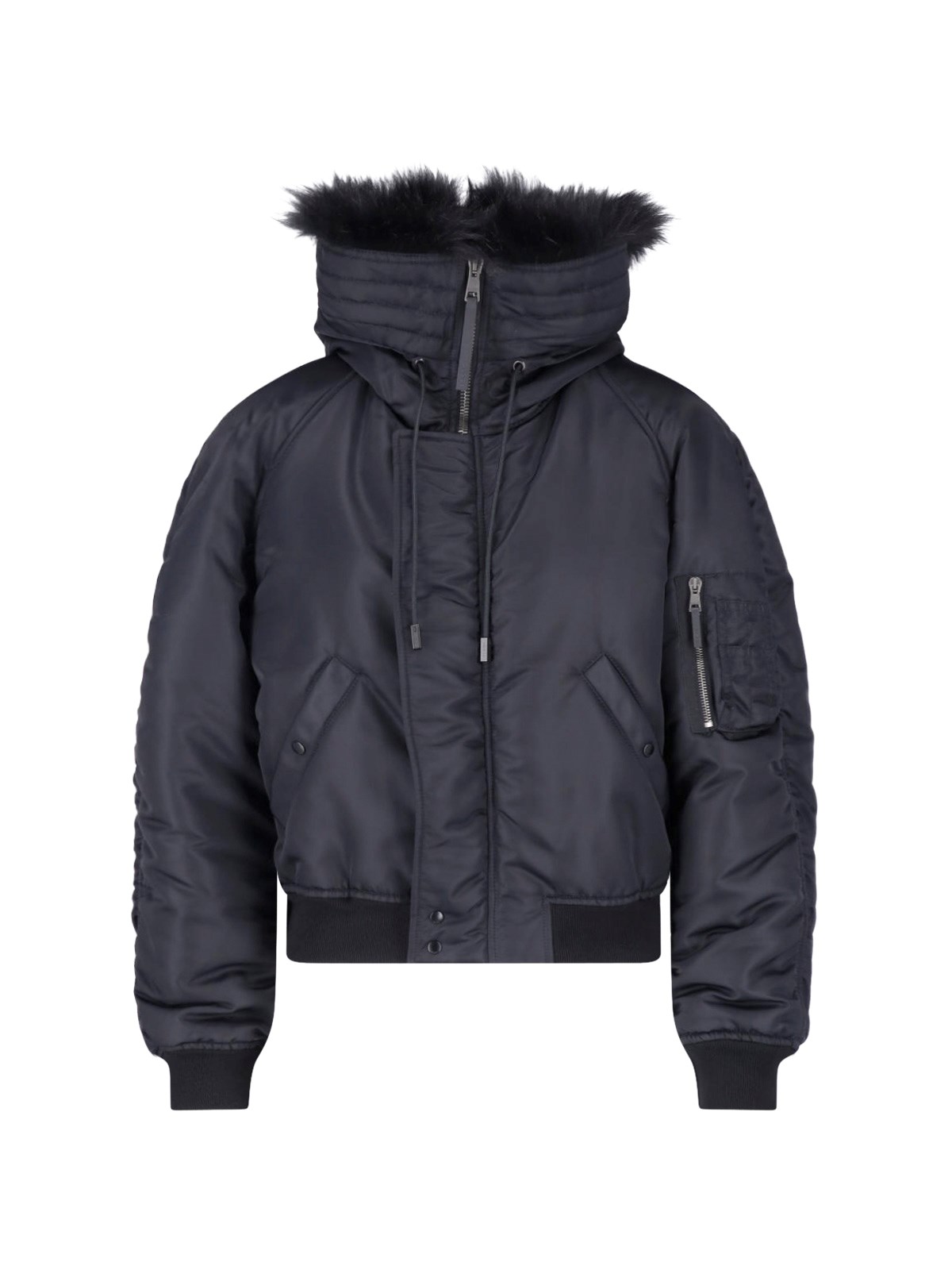 Gucci Bomber Jacket With Fur