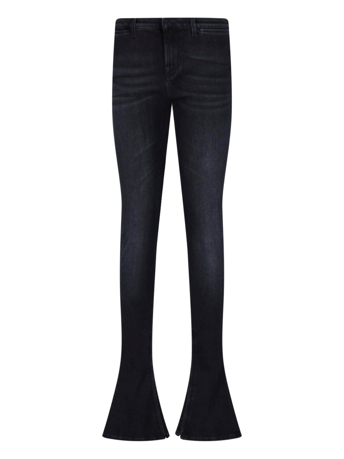 Slimfit stretch cotton denim trousers
