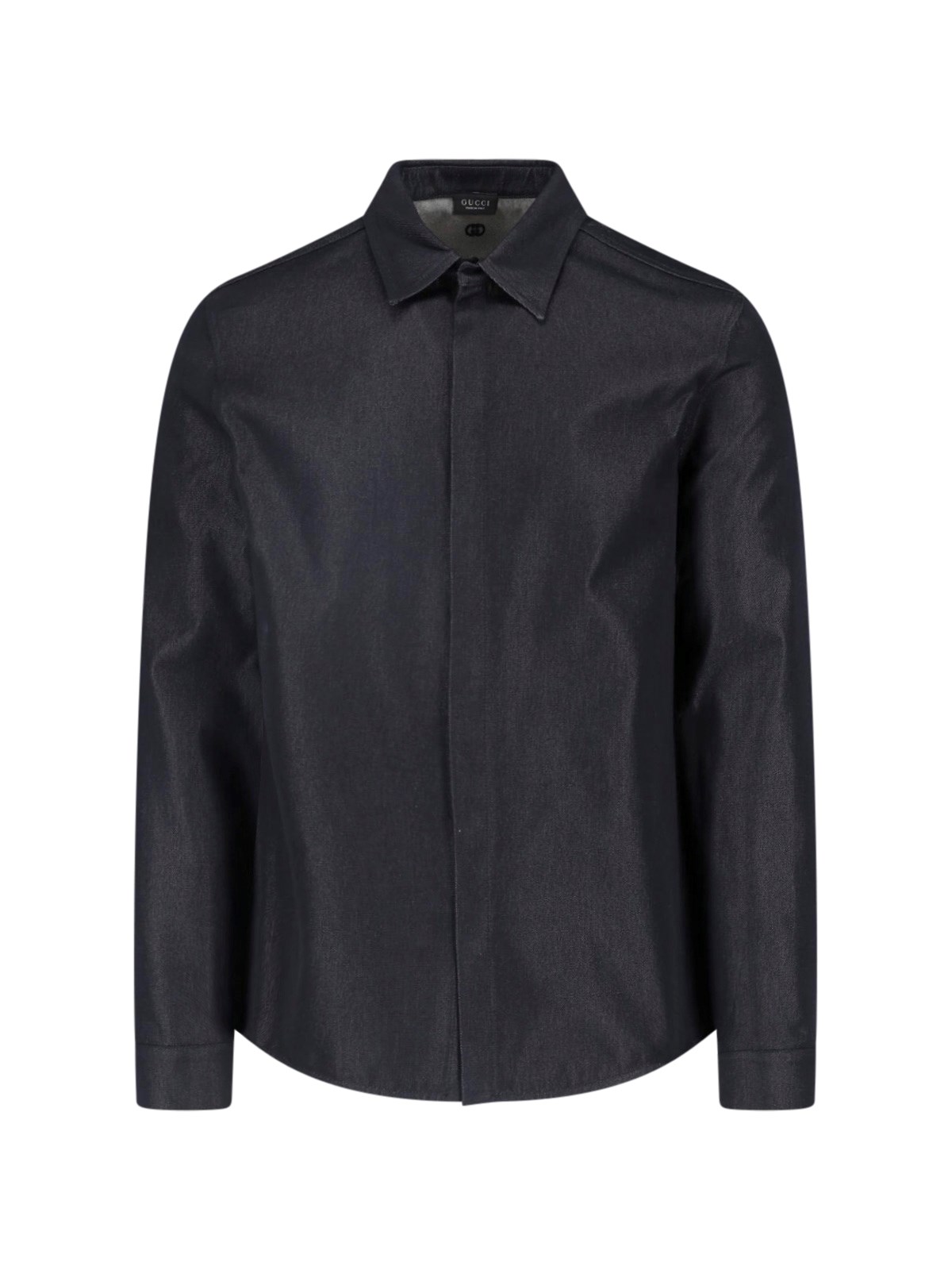 Gucci Camicia In Cotone E Seta