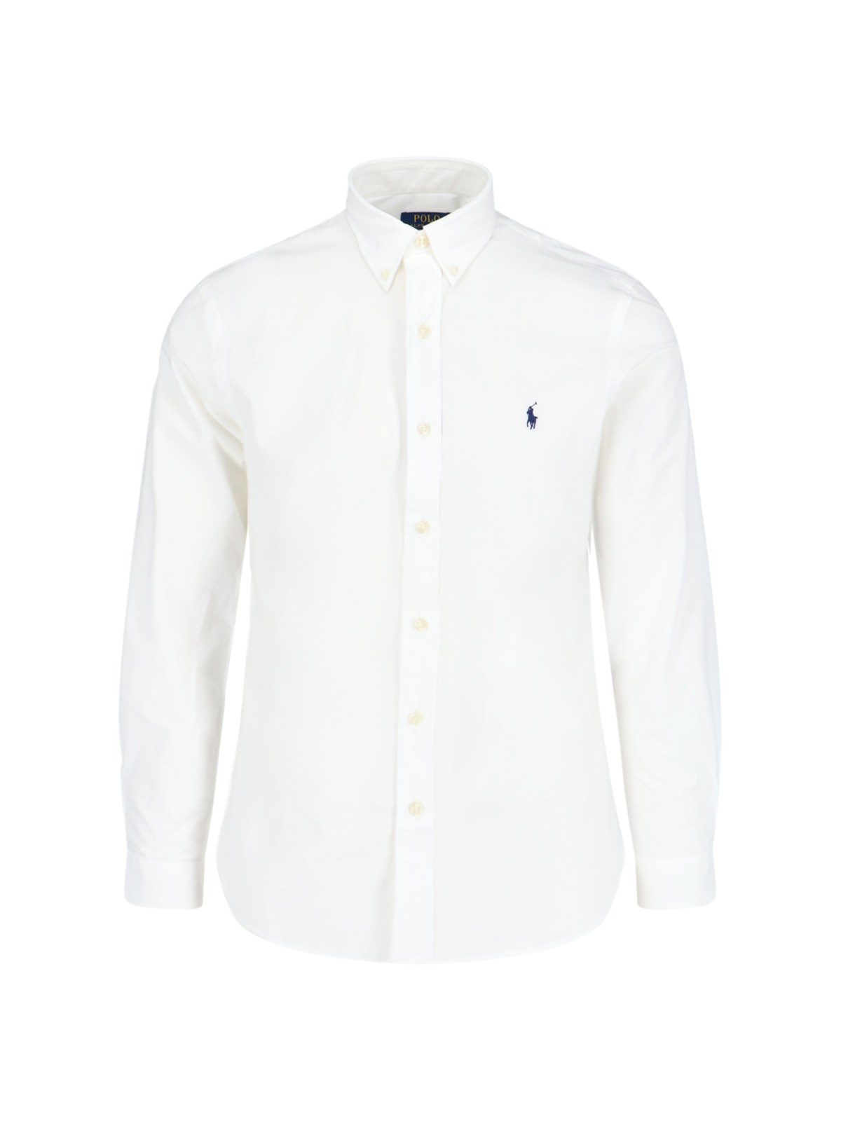 Polo Ralph Lauren Uomo Bianco Camicia Logo