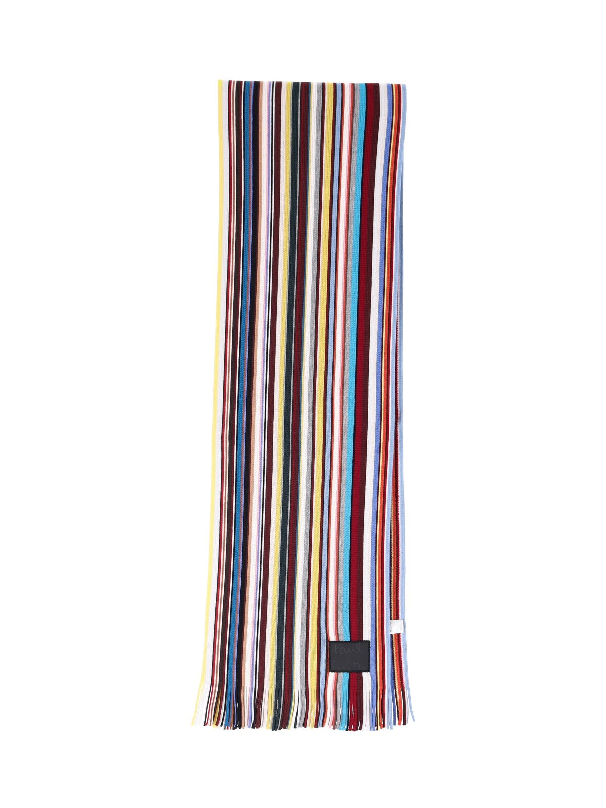 Paul Smith Men's Multi Merino Wool Scarf