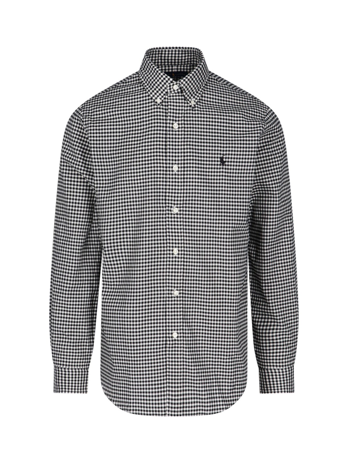 Polo Ralph Lauren 'oxford' Sports Shirt In Gray