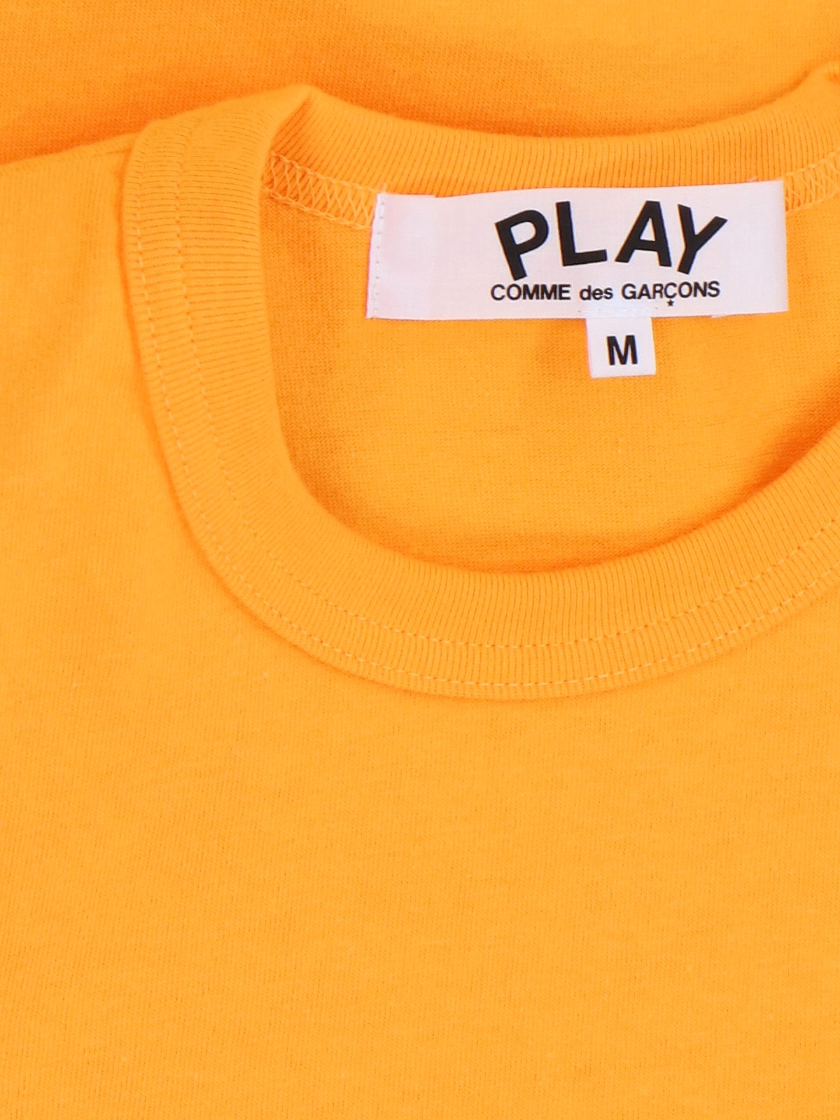 Comme des garcons orange t shirt best sale