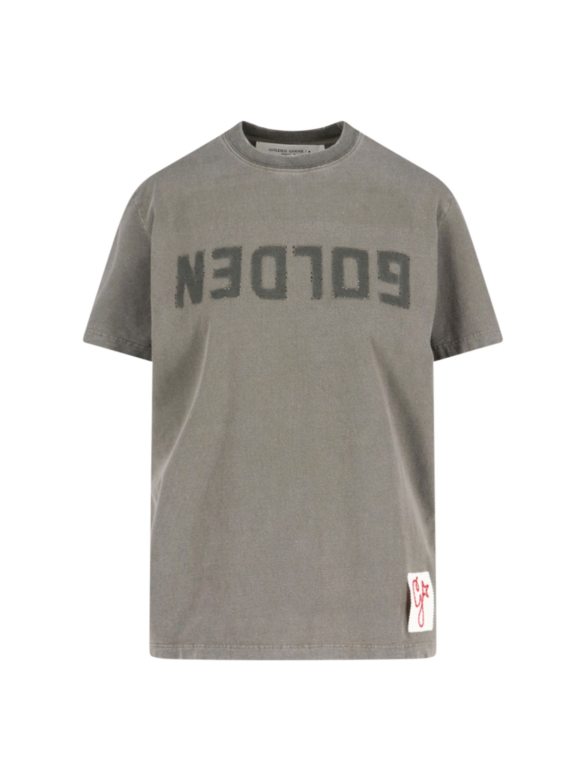 Golden Goose Deluxe Brand Army Green Cotton Doris T Shirt In Green