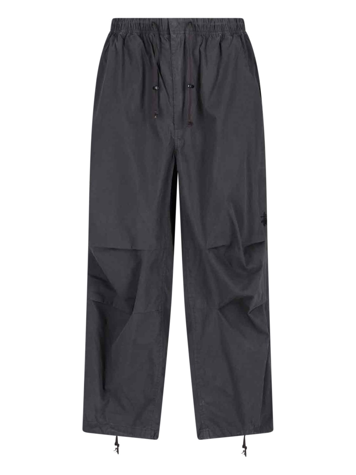 Shop Stussy 'nyco' Oversize Trousers In Black  