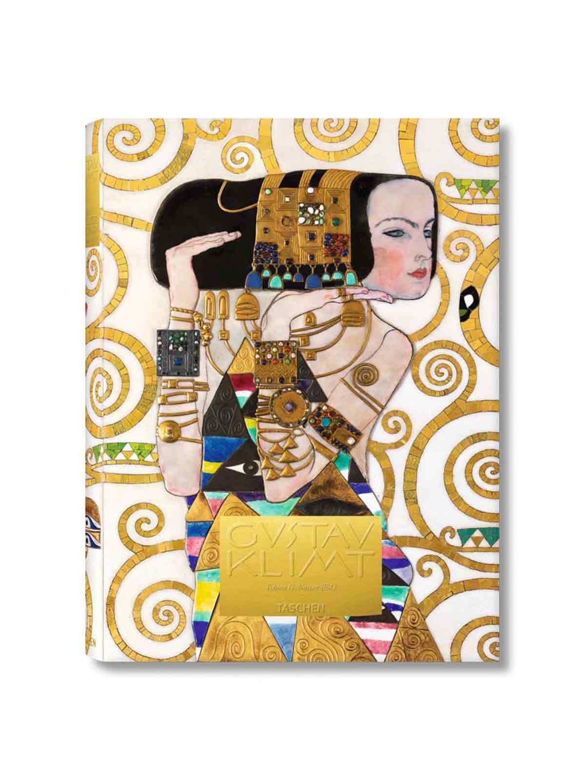 Shop Taschen 'gustav Klimt. Tutti I Dipinti - Extra Large' Book In Gold