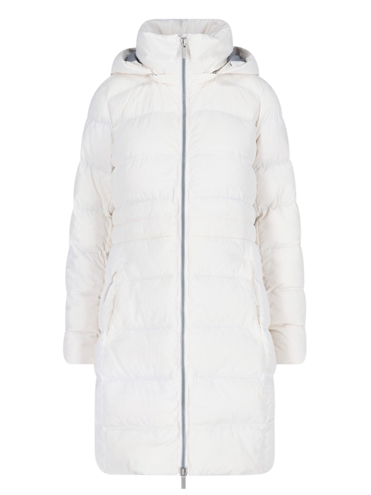 Canada Goose Aurora Hooded 750 Fill Power Down Parka In Bianco