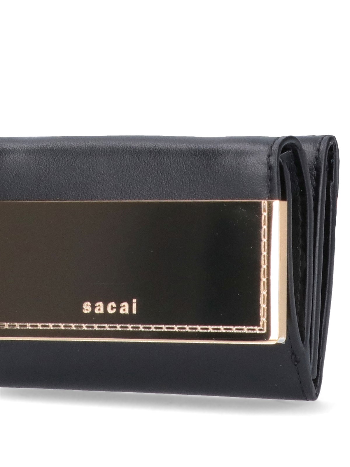 完売品　sacai Pocket Tri-Fold Wallet Black 完売品 sacai Pocket Tri-Fold Wallet Black 完売品 sacai Pocket Tri