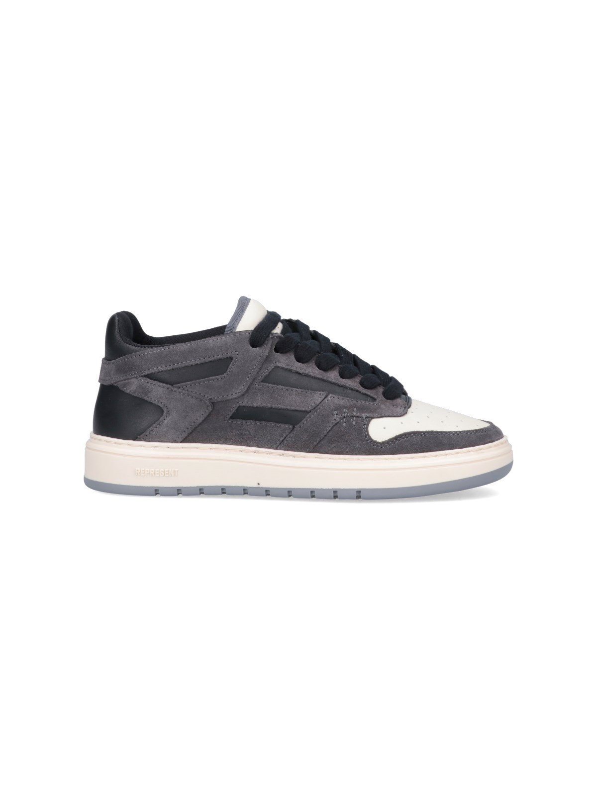 Represent Sneakers Report Low In Suede In Grigio