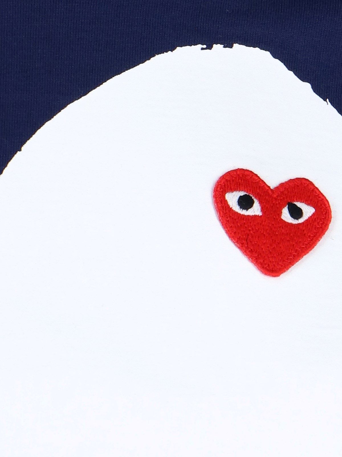 Comme des garcons play Heart print t-shirt available on