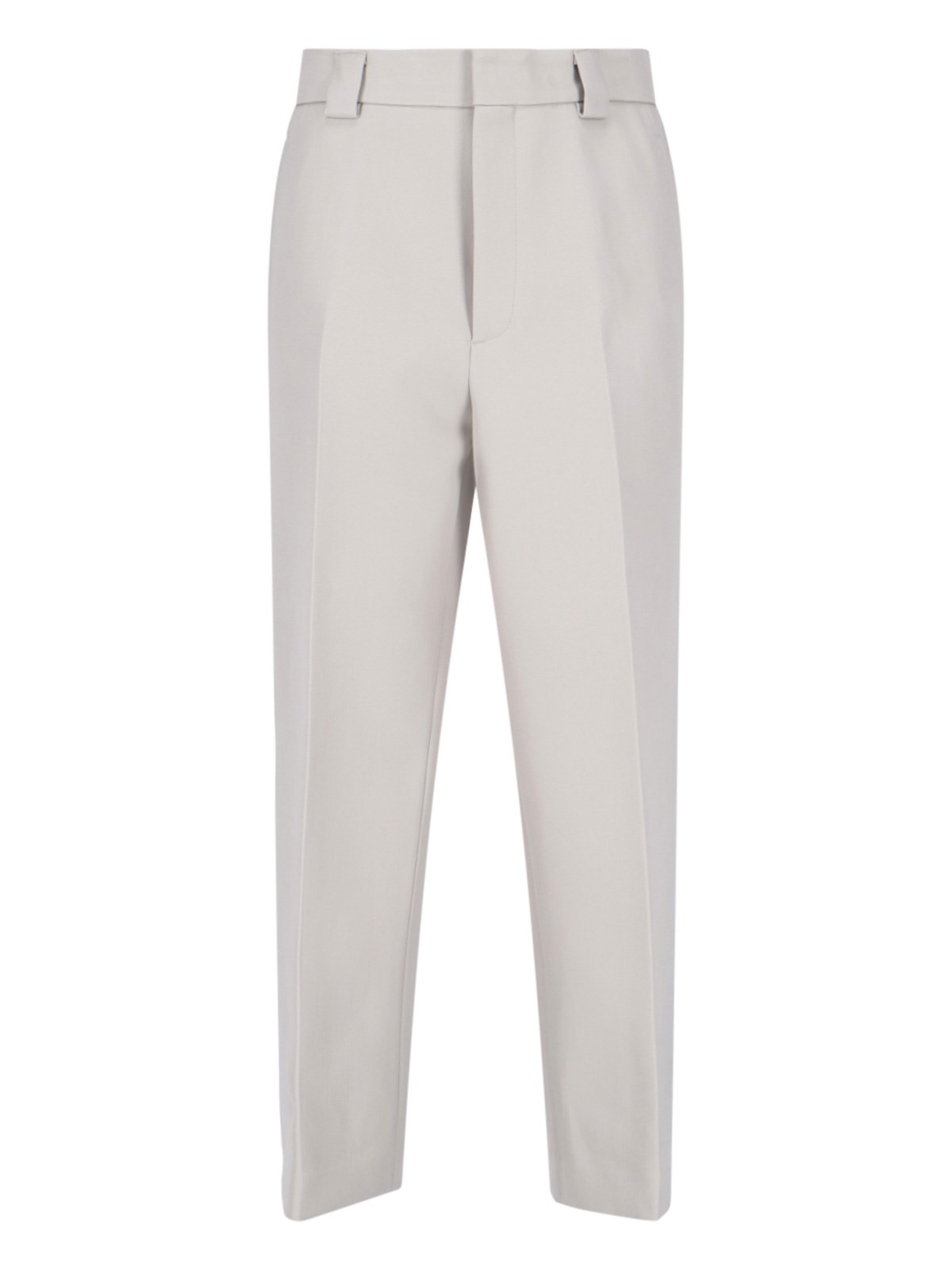 Shop Fear Of God Wide Tailored Pants In Gray
