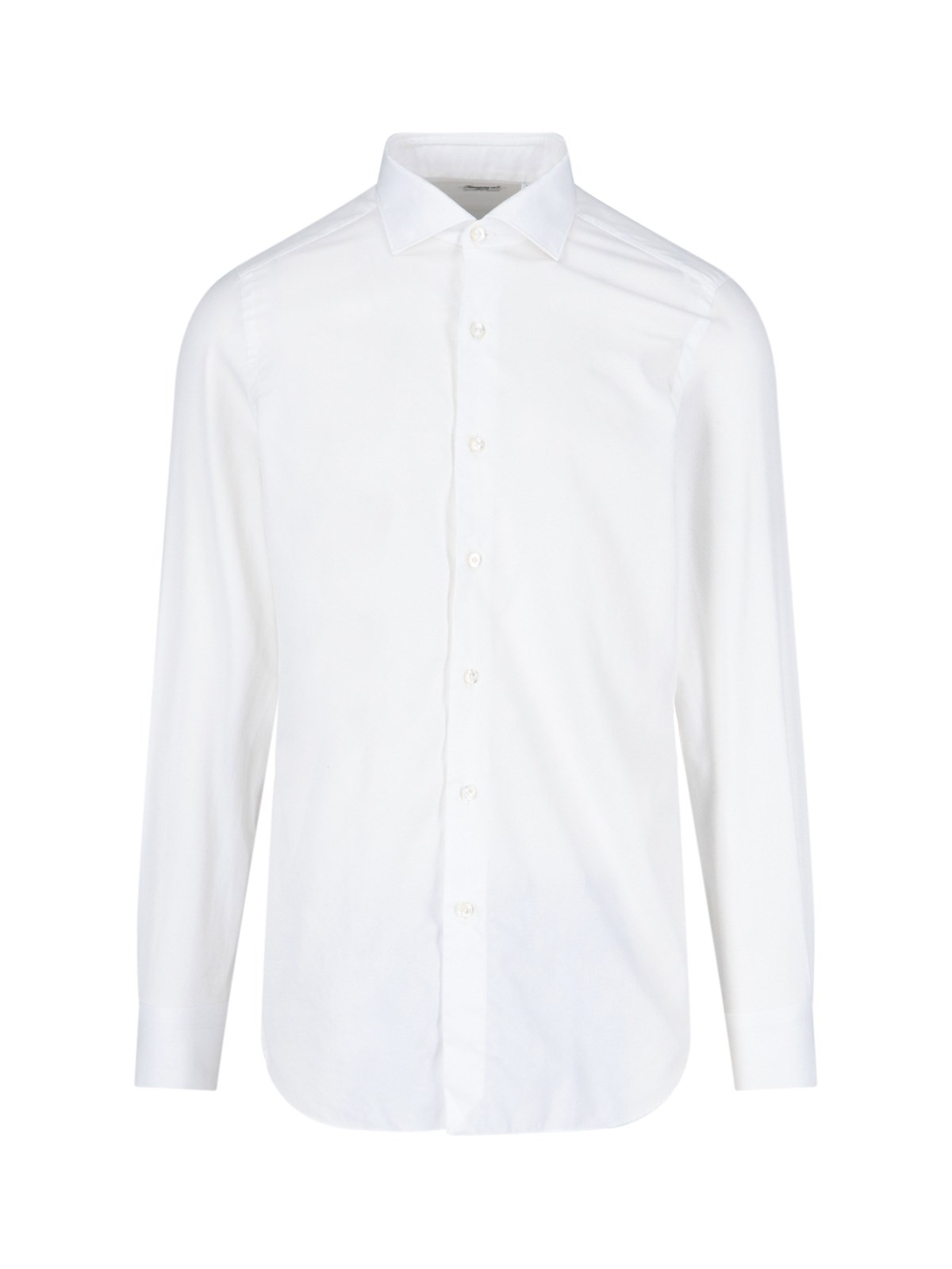 Finamore 'napoli' Shirt In Bianco