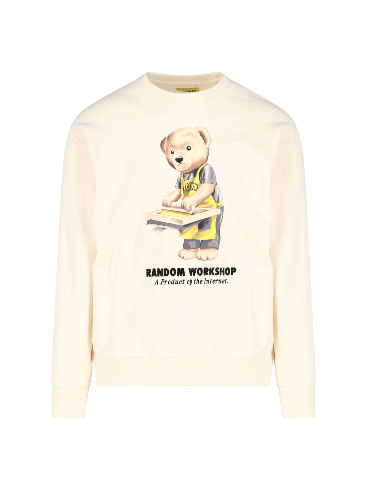 Market Cream Cotton Sweatshirt In Crema