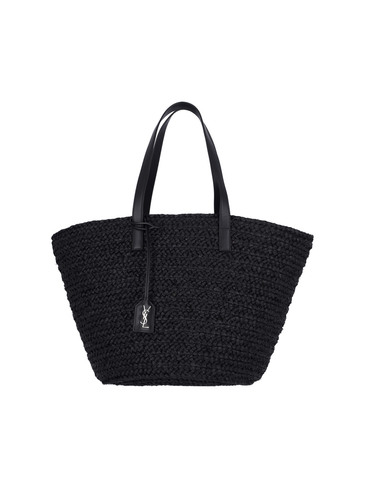 Shop Saint Laurent 'panier' Shoulder Bag In Black  