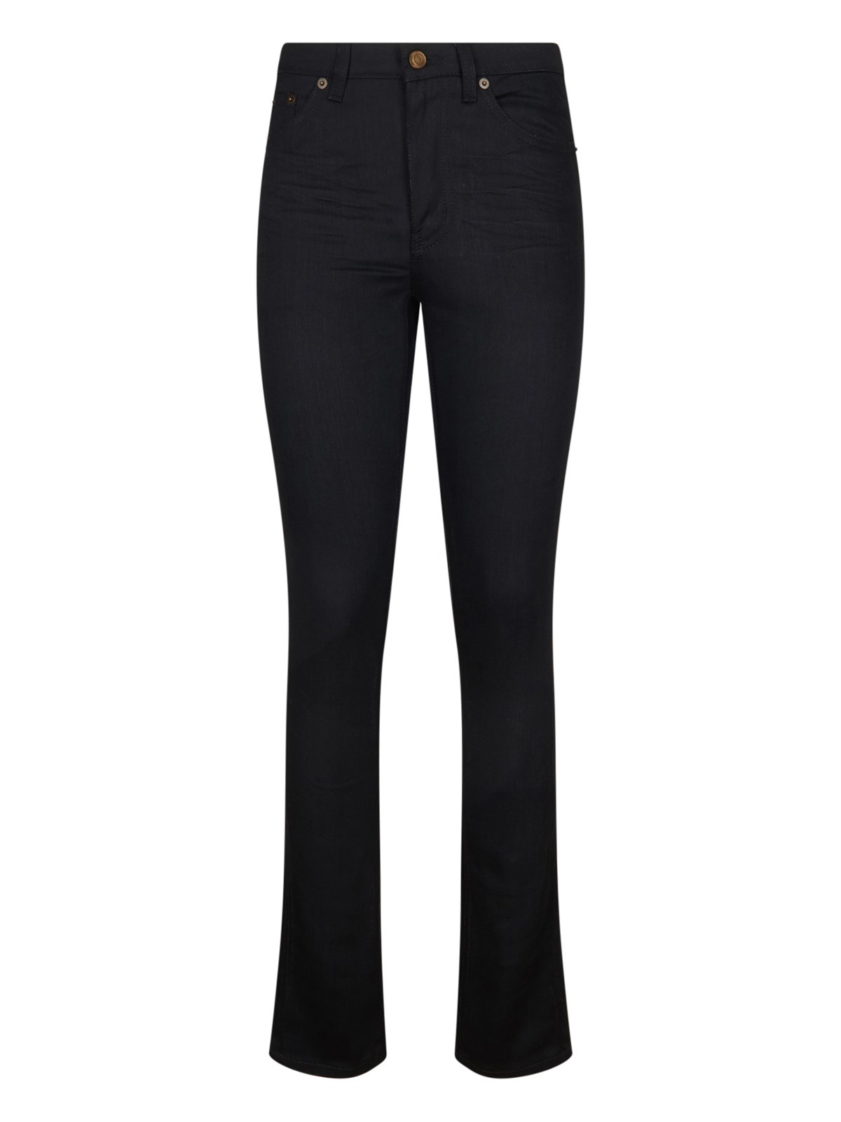 Saint Laurent Skinny Jeans In Black  