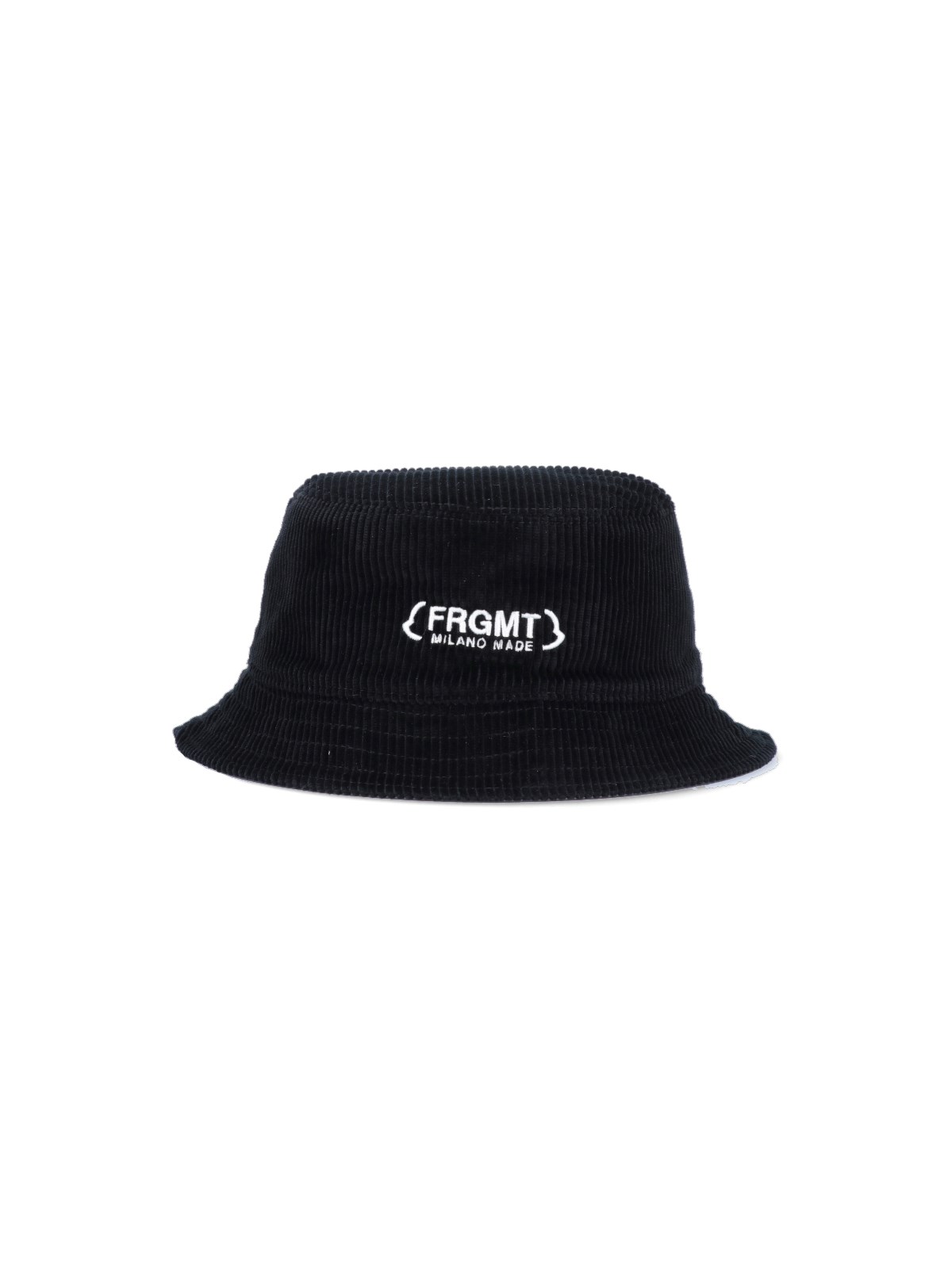 X Fragment Reversible Bucket Hat In Black
