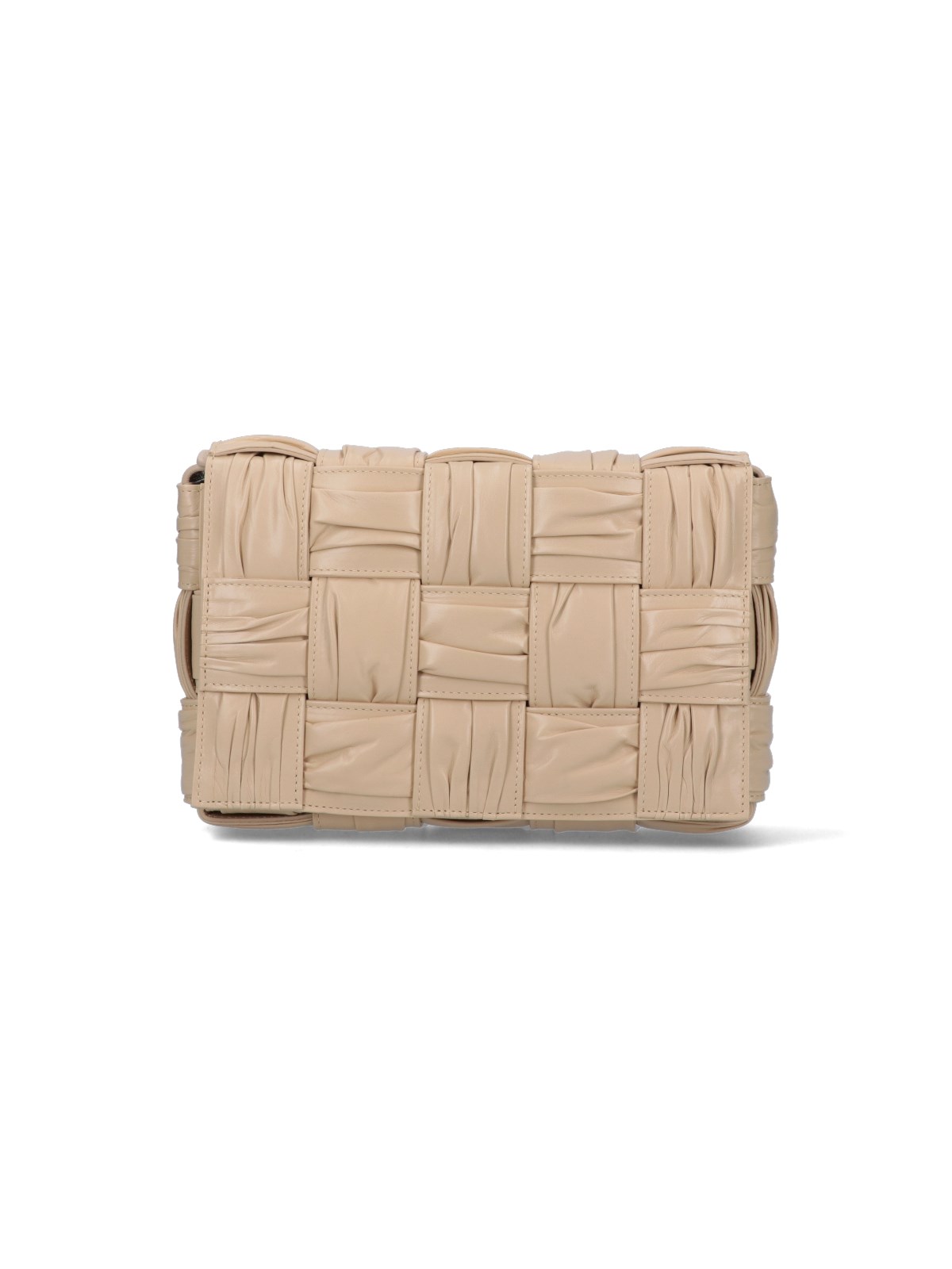 Bottega Veneta 'cassette' Shoulder Bag In Beige