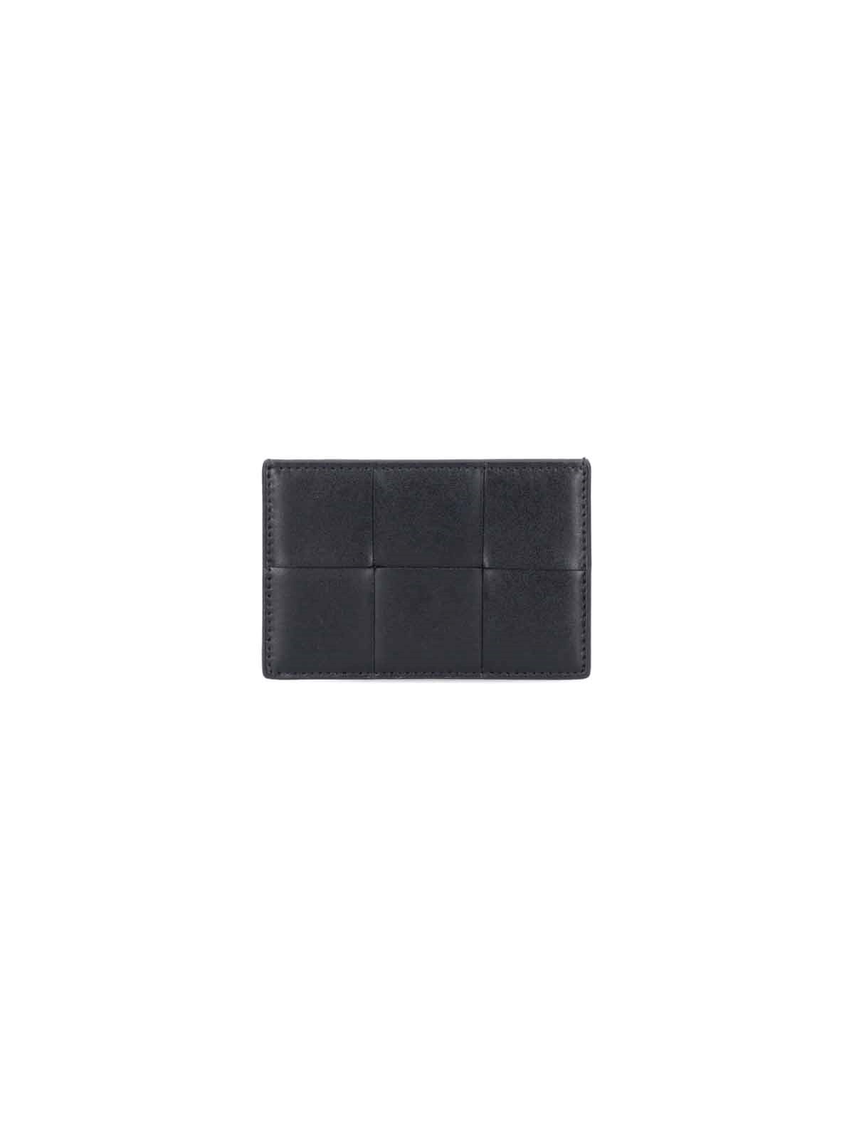 BOTTEGA VENETA BRAIDED CARD HOLDER