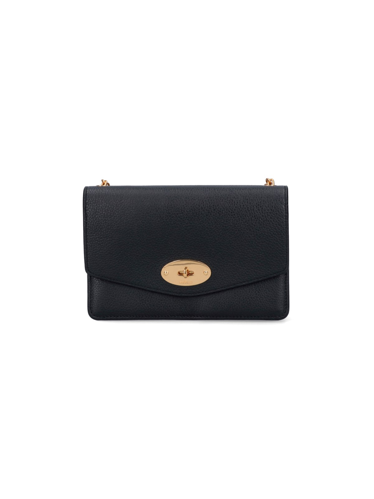 Mulberry 'darley' Small Shoulder Bag In Nero