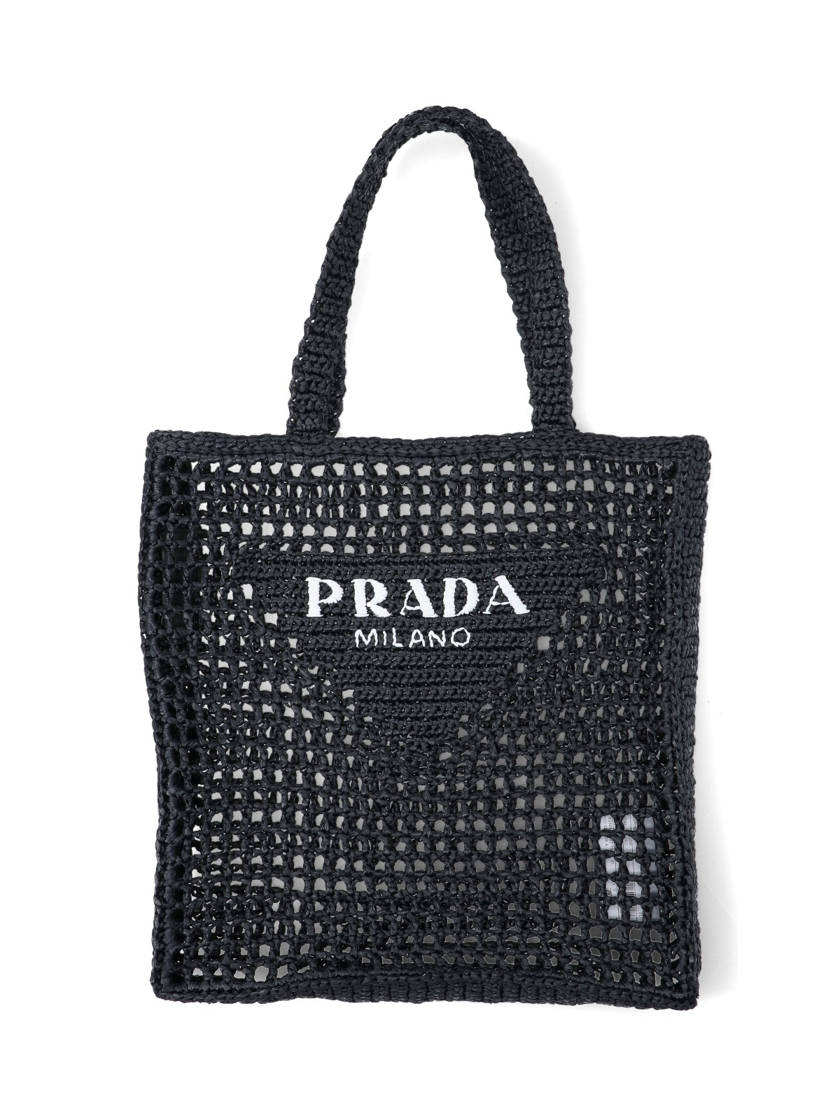 Prada Logo Tote Bag In Nero | ModeSens